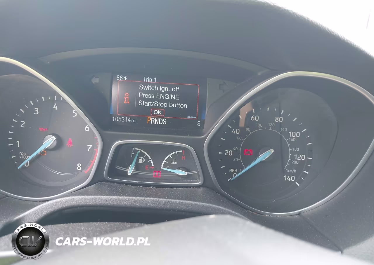 2015 Ford Focus Titanium VIN:1FADP3N20FL322207 - 7