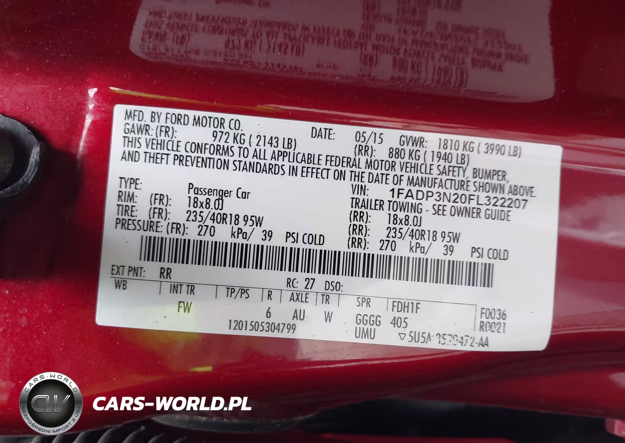 2015 Ford Focus Titanium VIN:1FADP3N20FL322207 - 9