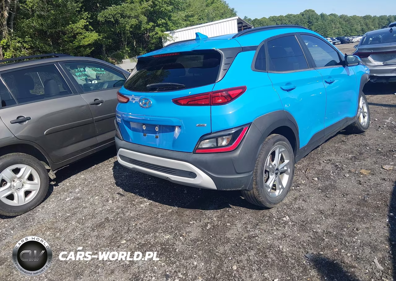 2022 Hyundai Kona Sel VIN:KM8K6CAB8NU896181 - 4