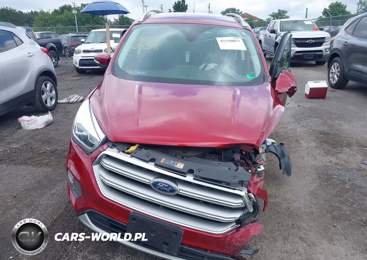2017 Ford Escape Titanium VIN:1FMCU9JD3HUE02554 - 12