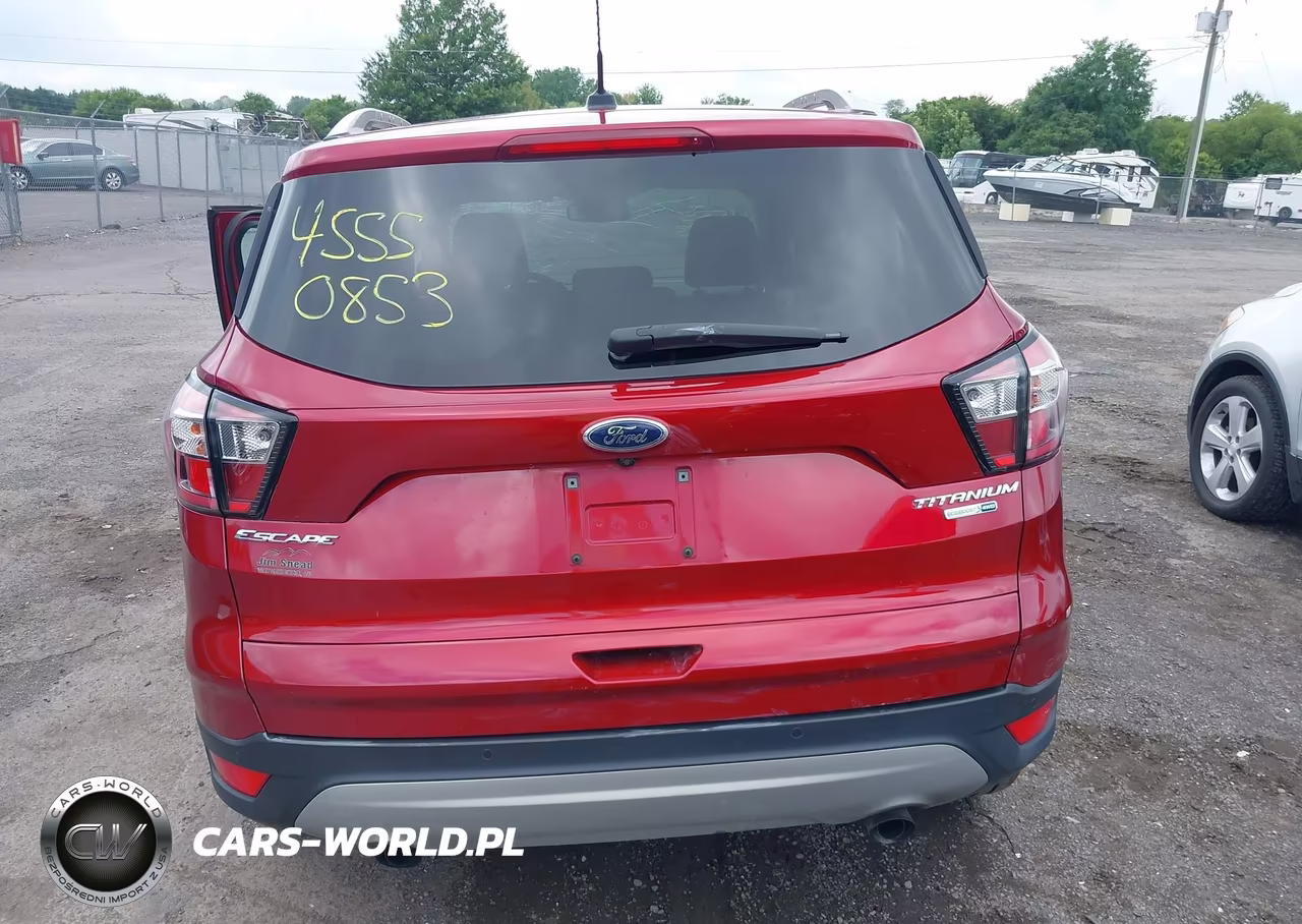 2017 Ford Escape Titanium VIN:1FMCU9JD3HUE02554 - 16