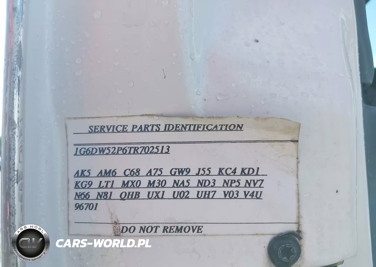 1996 Cadillac Fleetwood Brougham VIN:1G6DW52P6TR702513 - 9