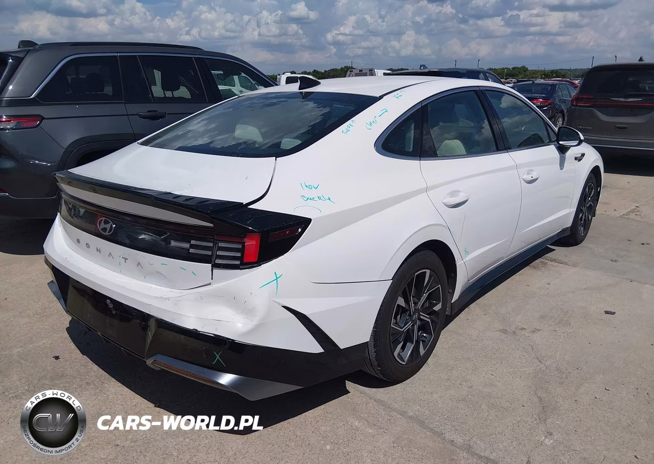2025 Hyundai Sonata Sel VIN:KMHL64JA8SA436520 - 4