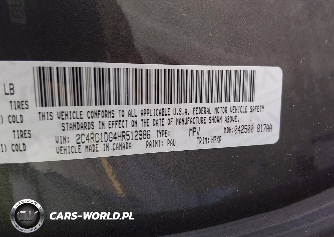 2017 Chrysler Pacifica Touring VIN:2C4RC1DG4HR512986 - 9