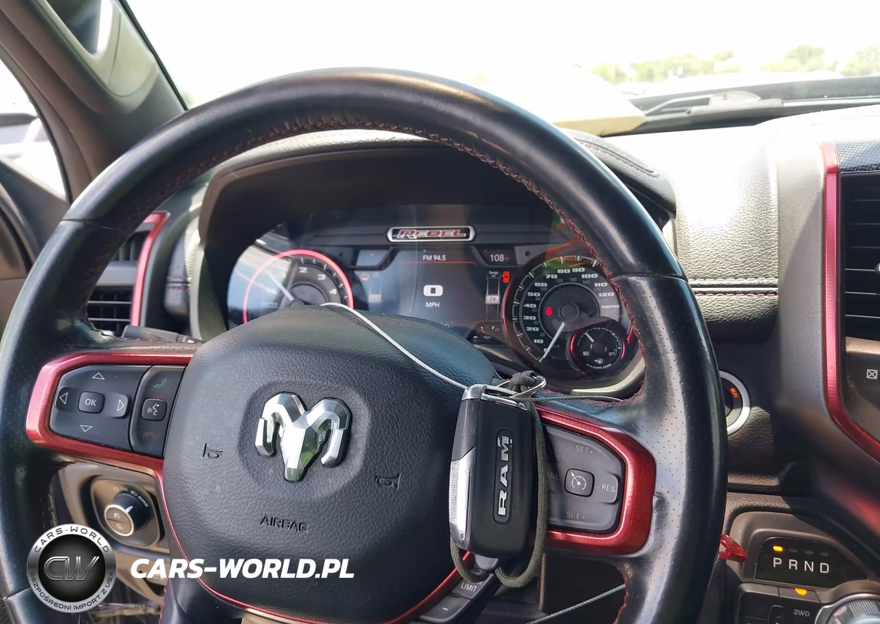 2019 Ram 1500 Rebel 4X4 6'4 Box VIN:1C6SRFET4KN841515 - 11
