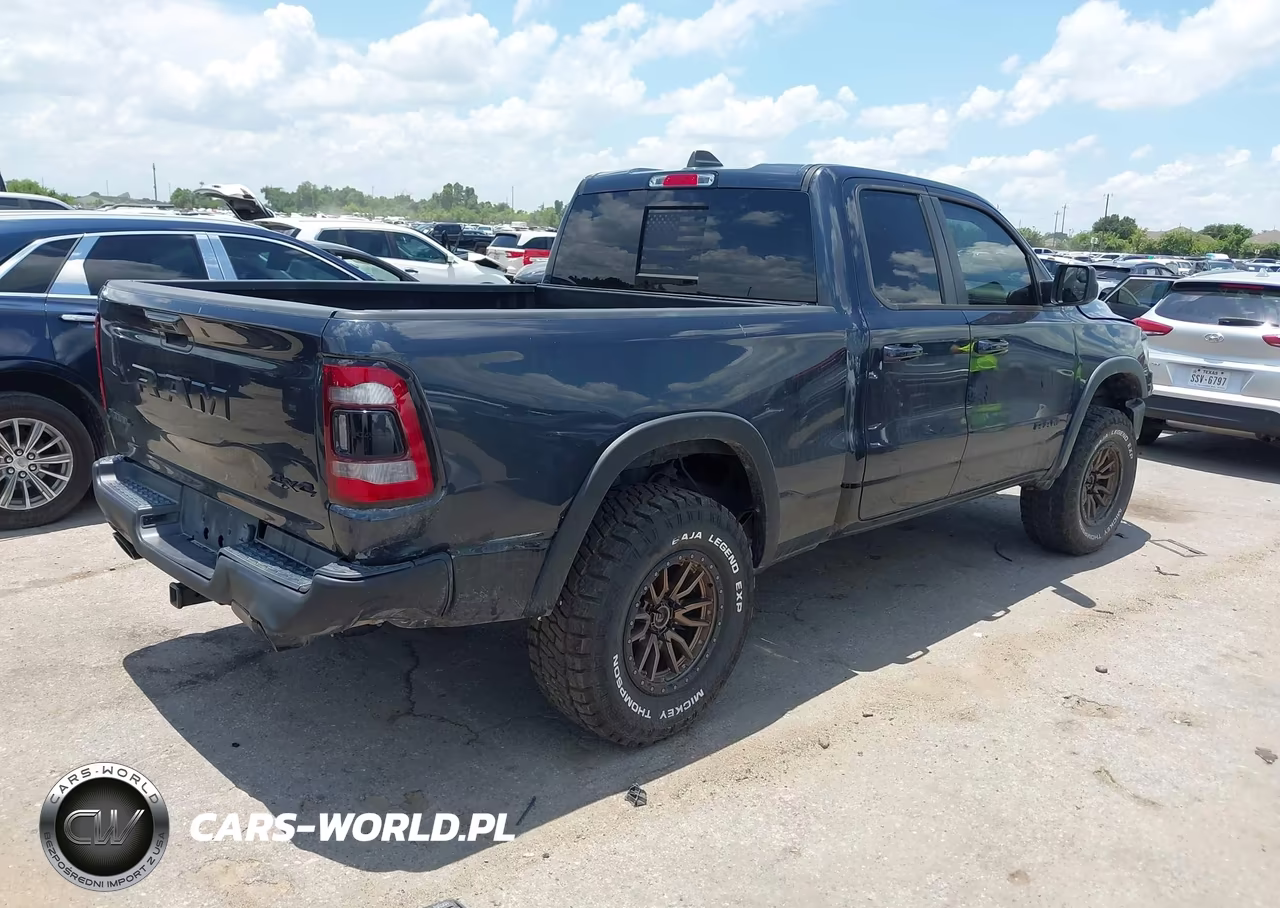 2019 Ram 1500 Rebel 4X4 6'4 Box VIN:1C6SRFET4KN841515 - 4