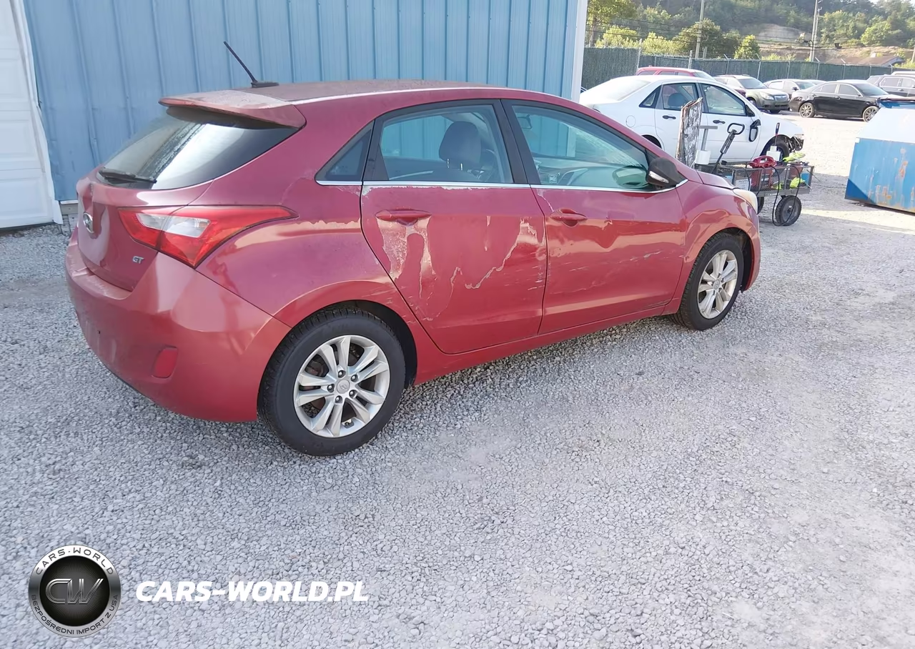 2015 Hyundai Elantra Gt VIN:KMHD35LH6FU237645 - 4