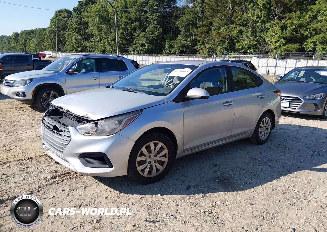 2018 Hyundai Accent Se VIN:3KPC24A33JE008691 - 2