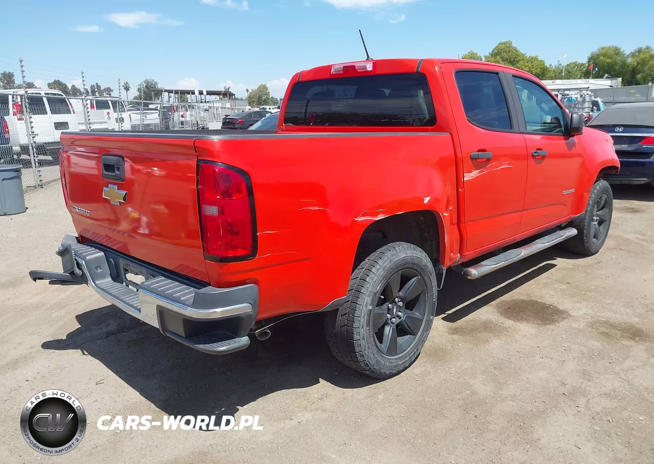 2019 Chevrolet Colorado Wt VIN:1GCGSBEA5K1118855 - 4