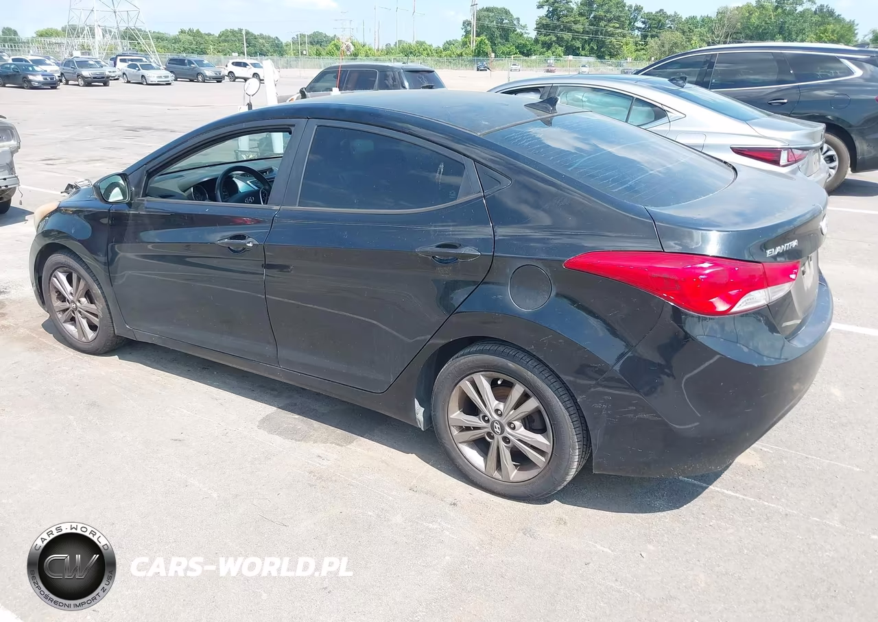 2012 Hyundai Elantra Gls VIN:5NPDH4AE6CH102308 - 3