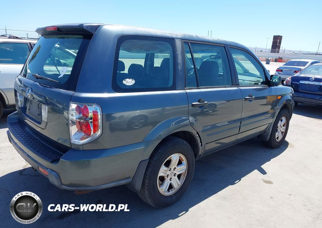 2006 Honda Pilot Lx VIN:5FNYF28126B027785 - 4