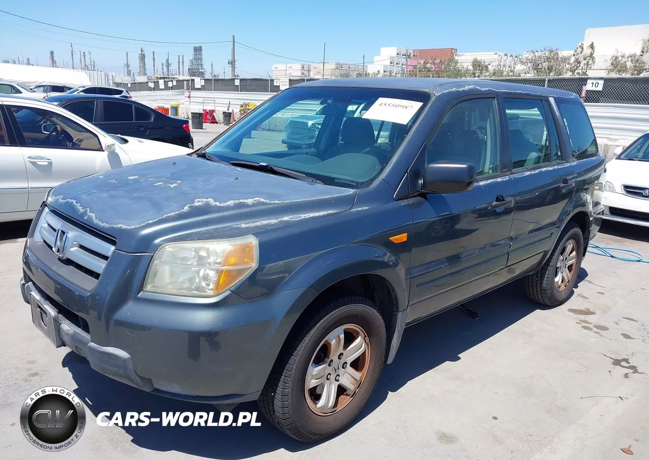 2006 Honda Pilot Lx VIN:5FNYF28126B027785 - 6
