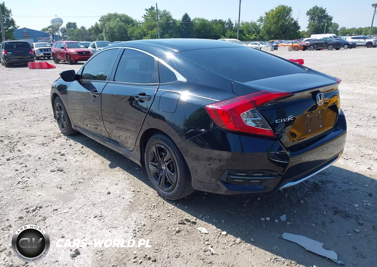 2021 Honda Civic Lx VIN:2HGFC2F66MH559774 - 3