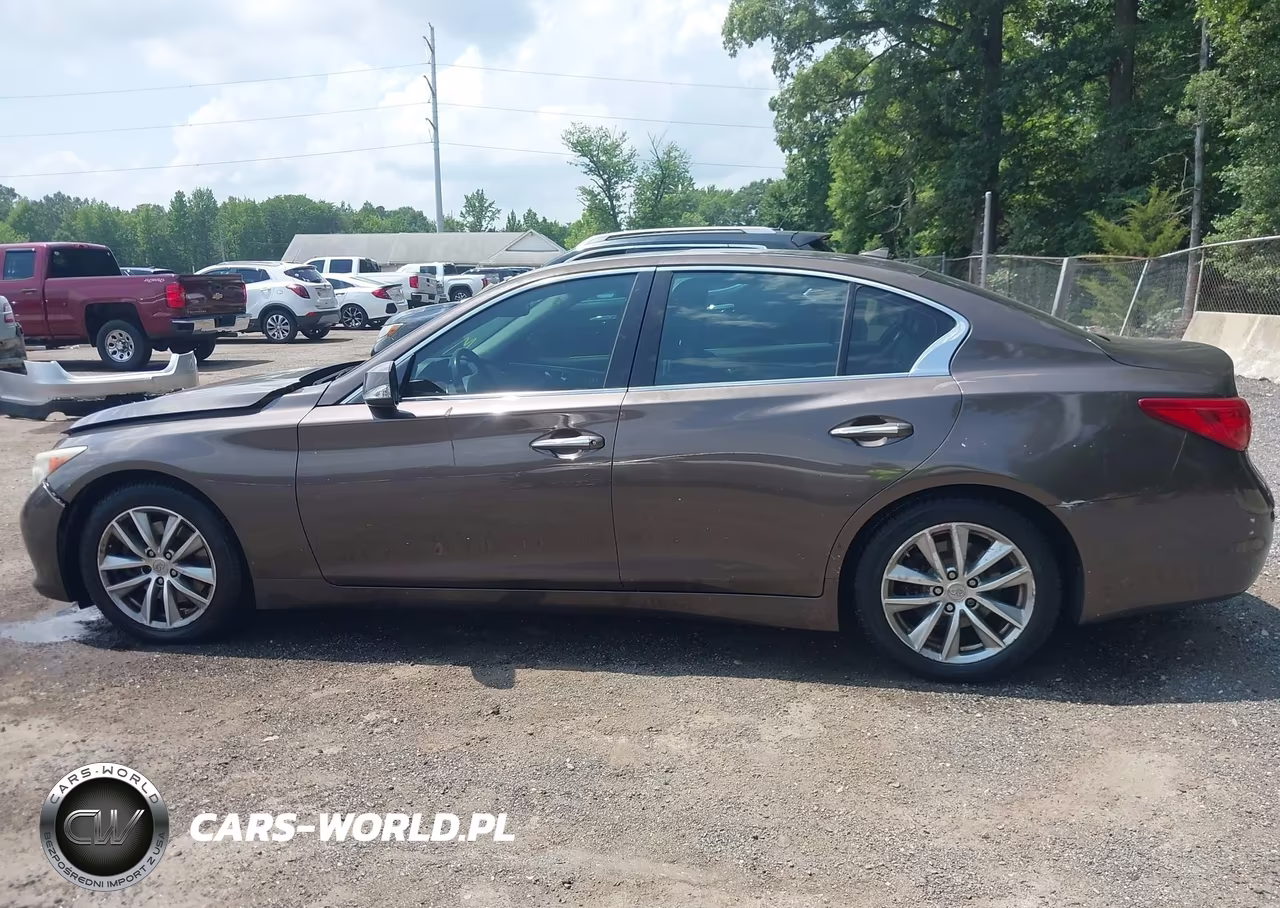 2014 Infiniti Q50 Premium VIN:JN1BV7AP8EM677735 - 14