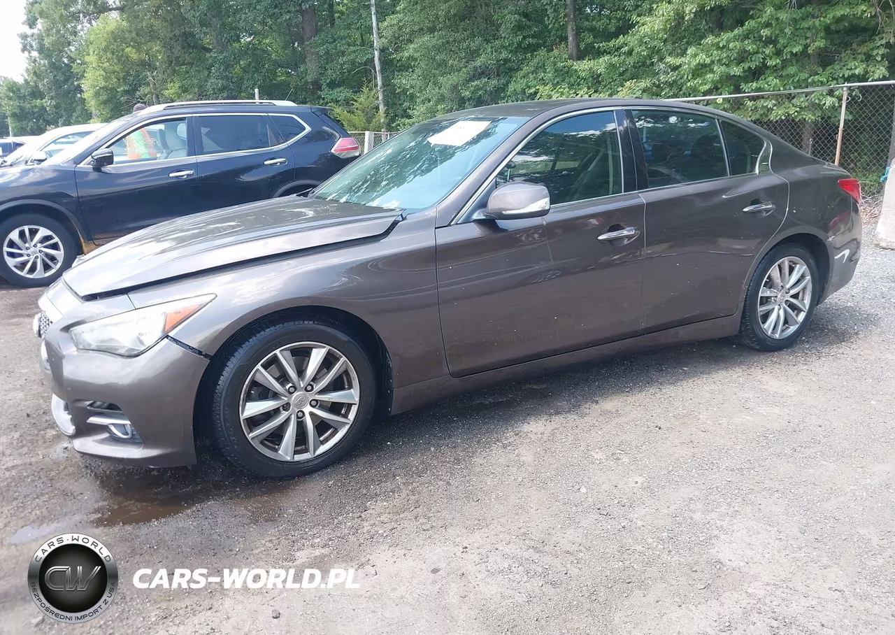 2014 Infiniti Q50 Premium VIN:JN1BV7AP8EM677735 - 2