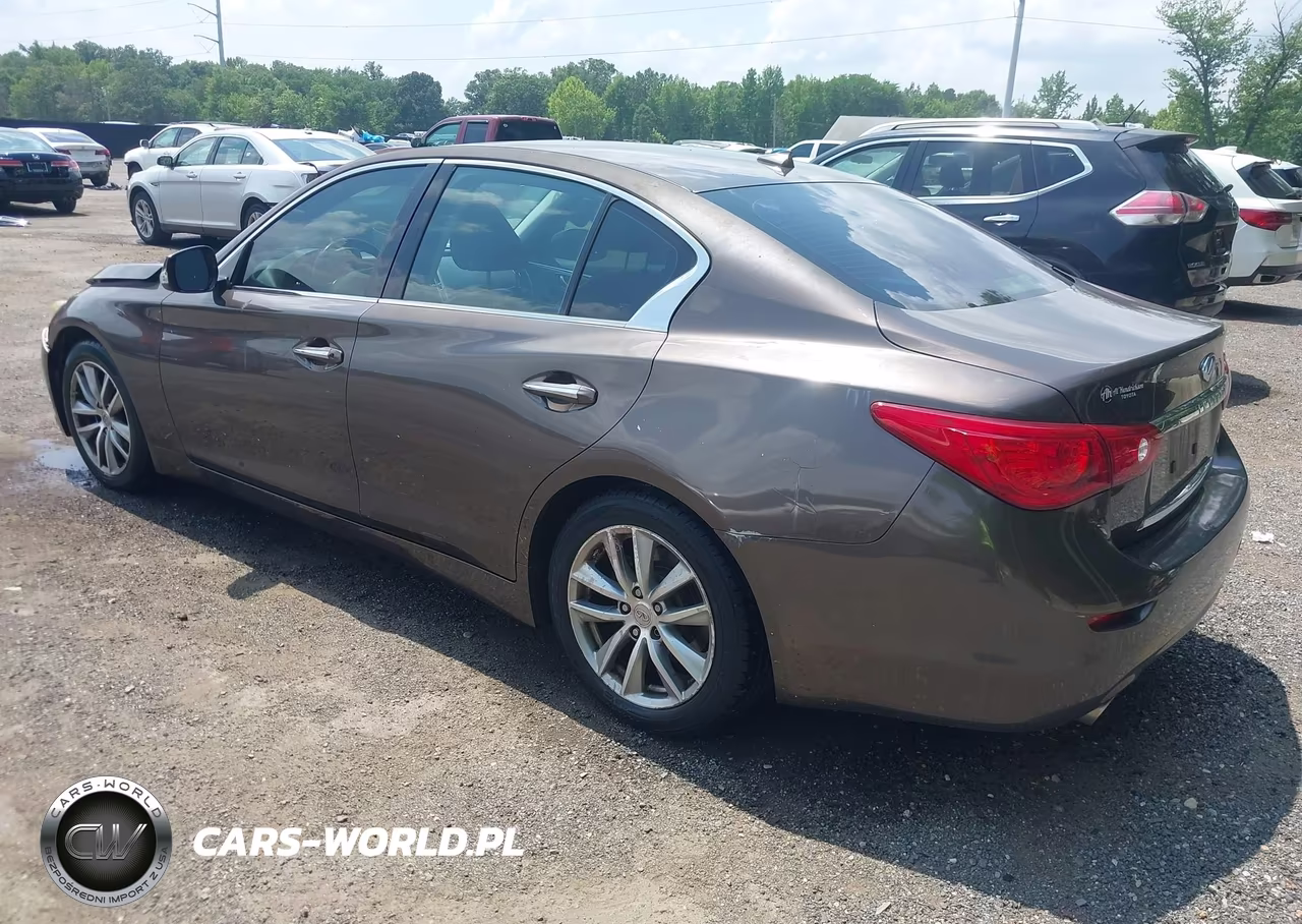 2014 Infiniti Q50 Premium VIN:JN1BV7AP8EM677735 - 3