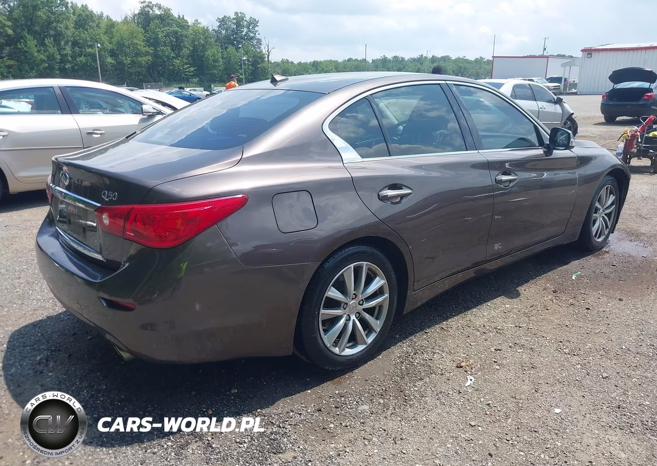 2014 Infiniti Q50 Premium VIN:JN1BV7AP8EM677735 - 4