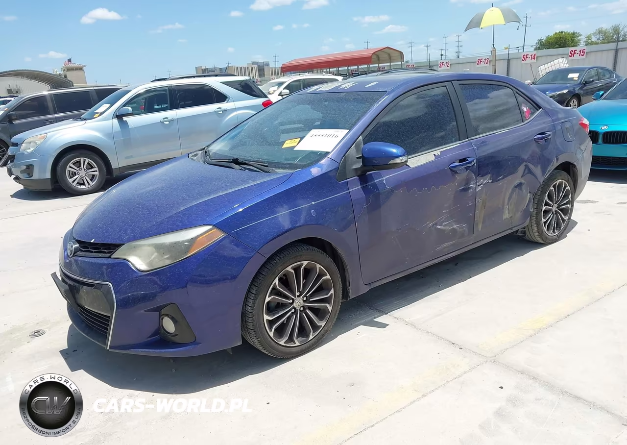 2014 Toyota Corolla S Plus VIN:5YFBURHE5EP093662 - 2
