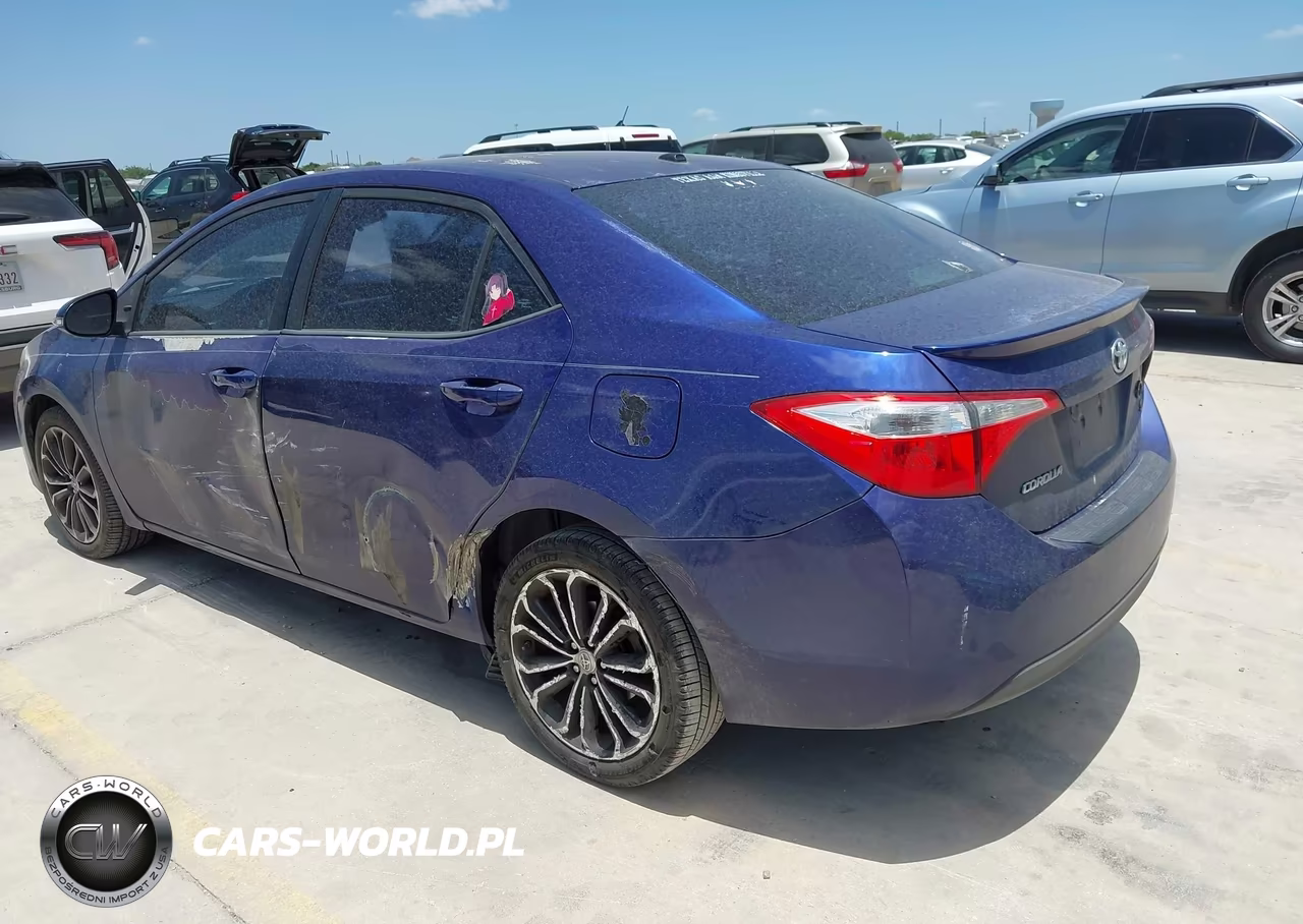 2014 Toyota Corolla S Plus VIN:5YFBURHE5EP093662 - 3