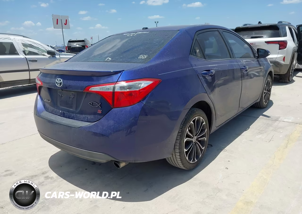 2014 Toyota Corolla S Plus VIN:5YFBURHE5EP093662 - 4