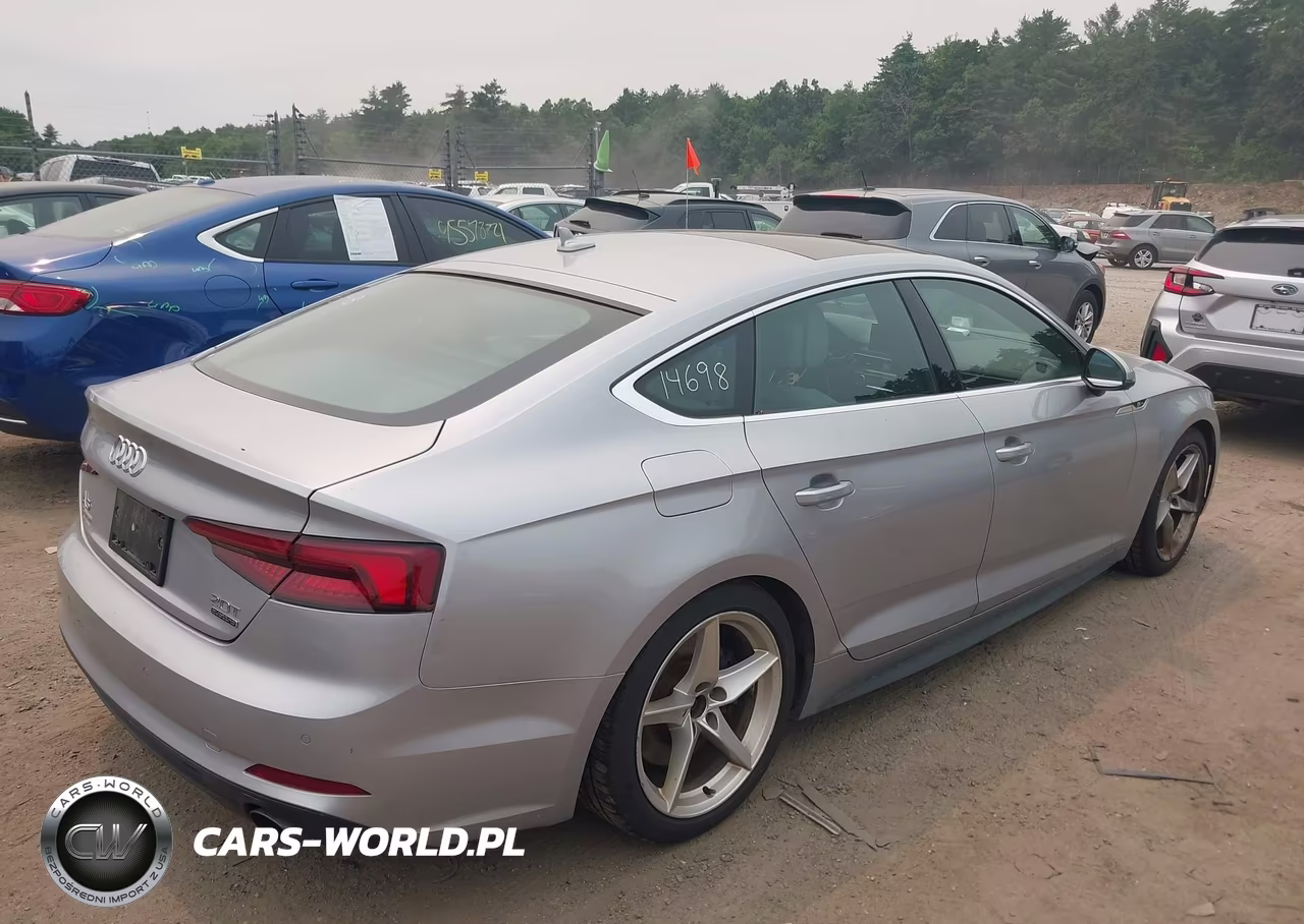 2018 Audi A5 2.0T Premium VIN:WAUFNCF54JA028781 - 4