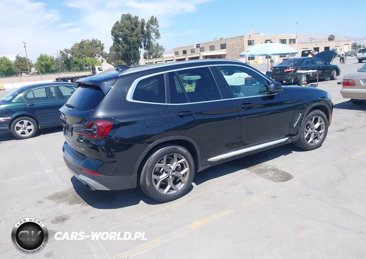 2022 BMW X3 xDrive30I VIN:5UX53DP03N9M15325 - 4