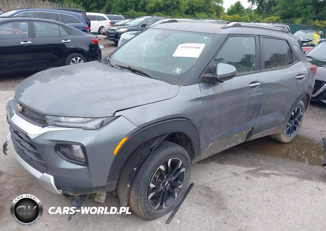 2022 Chevrolet Trailblazer Awd Lt VIN:KL79MRSL2NB040046 - 2