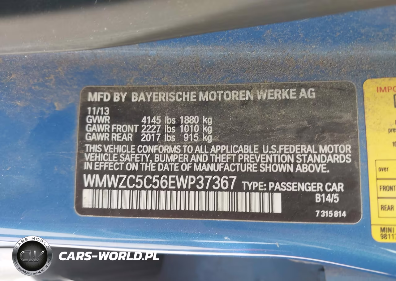 2014 Mini Countryman Cooper S VIN:WMWZC5C56EWP37367 - 9