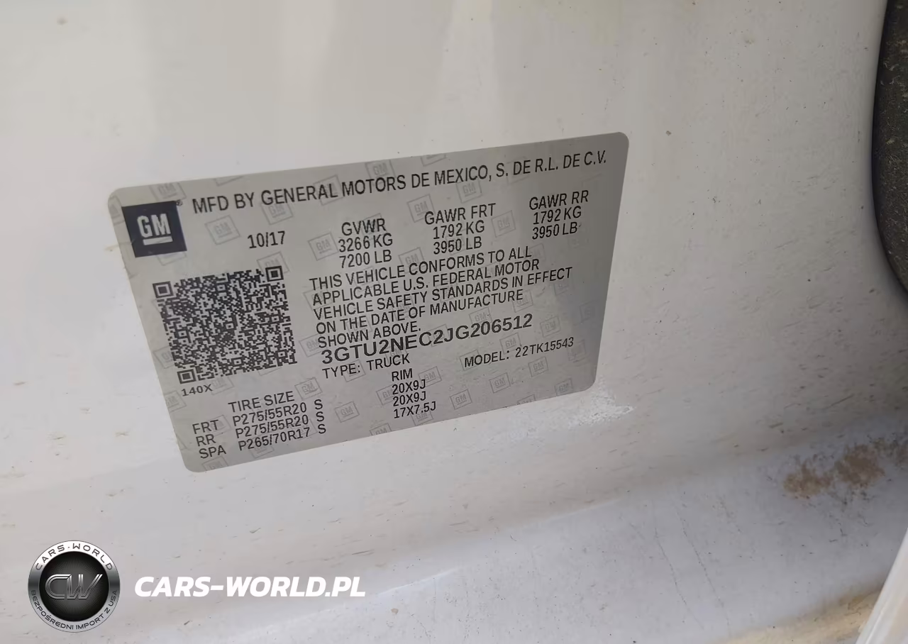 2018 GMC Sierra 1500 Slt VIN:3GTU2NEC2JG206512 - 9