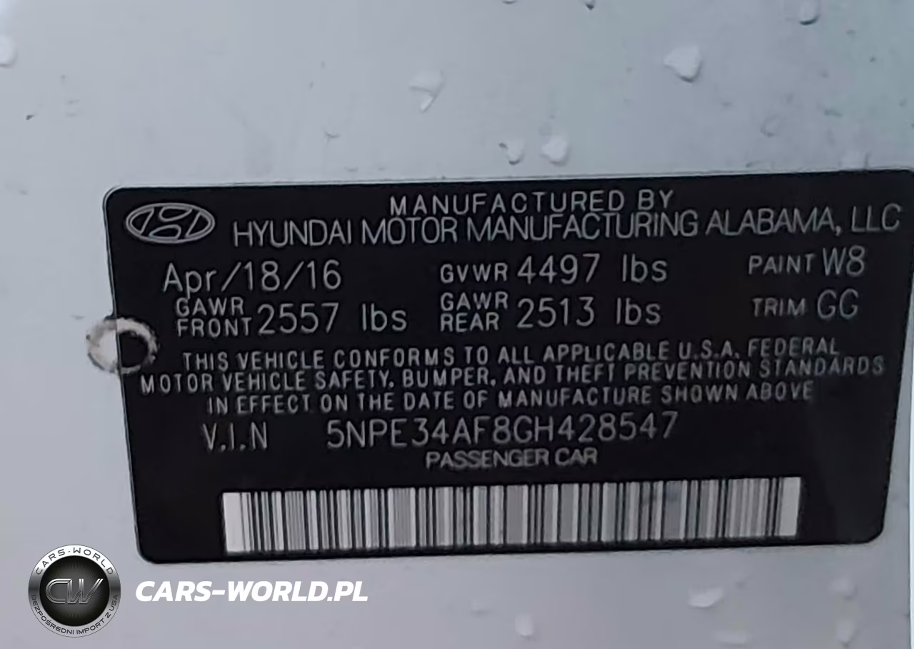 2016 Hyundai Sonata Limited VIN:5NPE34AF8GH428547 - 9