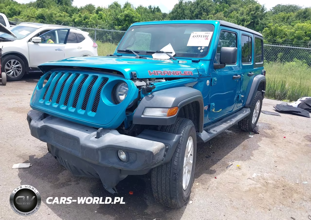 2020 Jeep Wrangler Unlimited Sport S 4X4 VIN:1C4HJXDG1LW270680 - 2