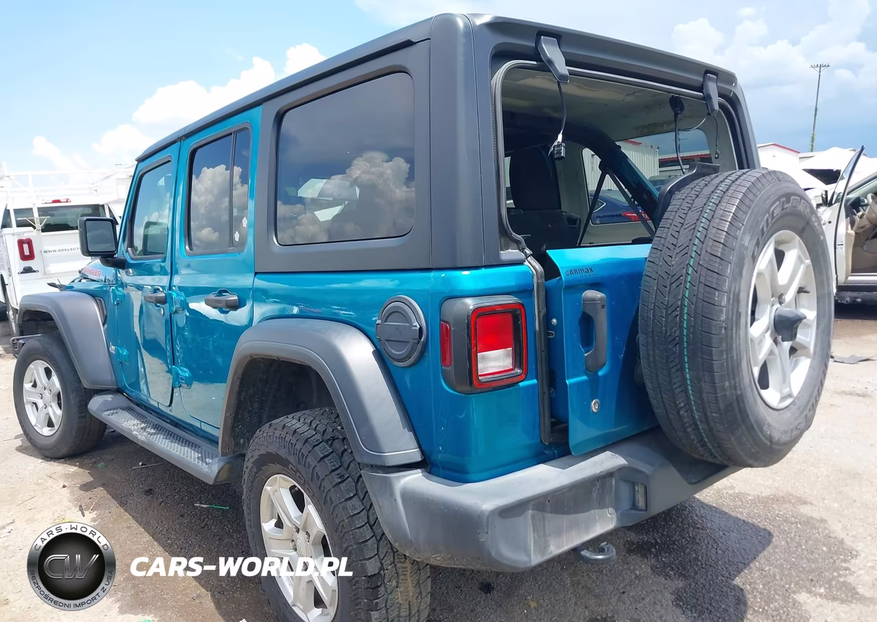 2020 Jeep Wrangler Unlimited Sport S 4X4 VIN:1C4HJXDG1LW270680 - 3