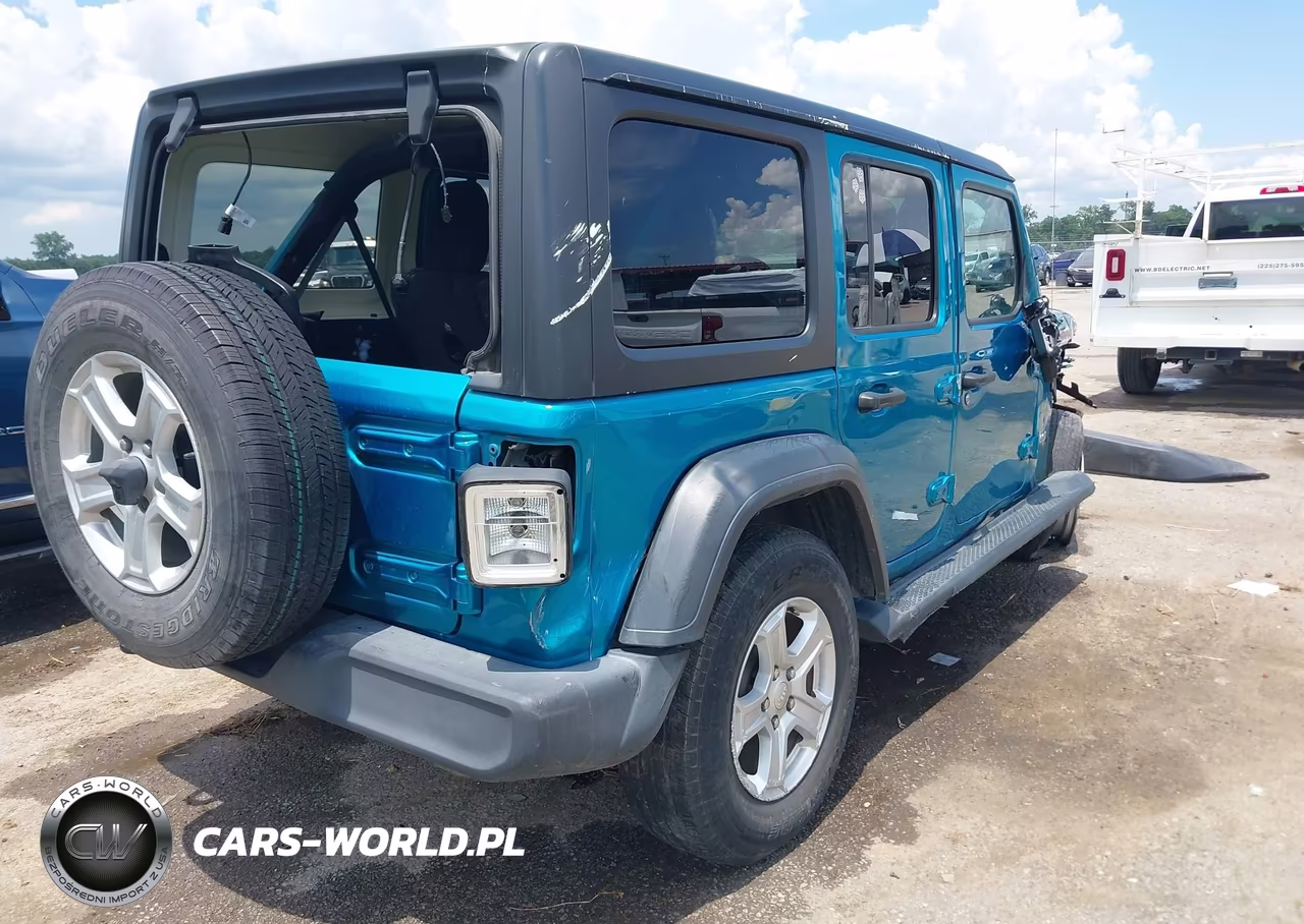 2020 Jeep Wrangler Unlimited Sport S 4X4 VIN:1C4HJXDG1LW270680 - 4