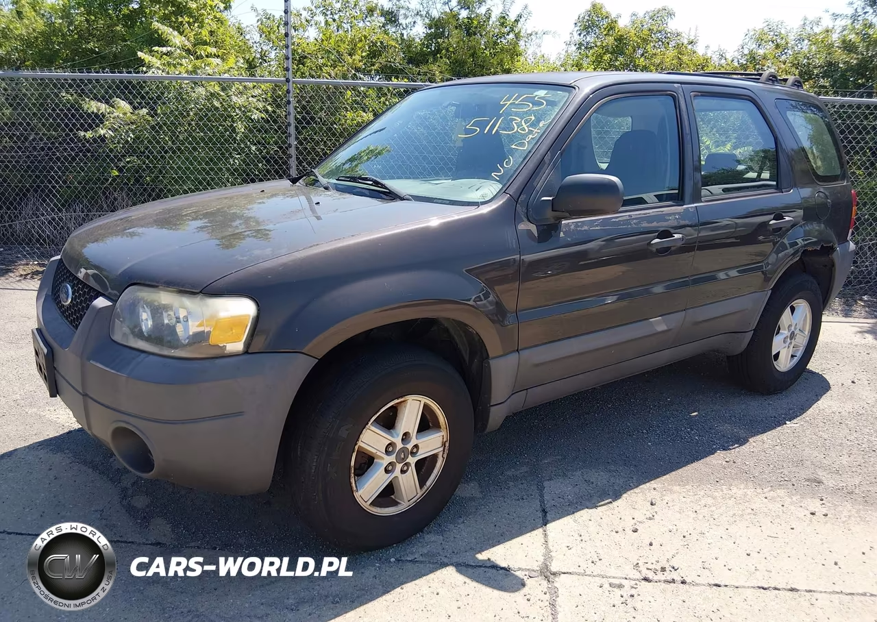2007 Ford Escape Xls-Xls Manual VIN:1FMYU02Z176A91180 - 2