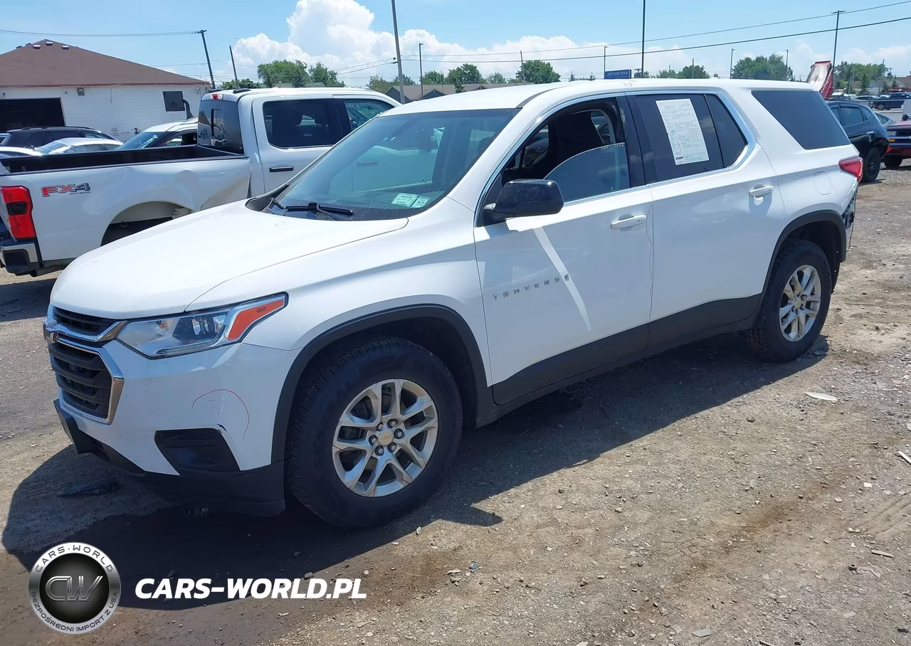 2021 Chevrolet Traverse Awd Ls VIN:1GNEVFKW6MJ159737 - 2