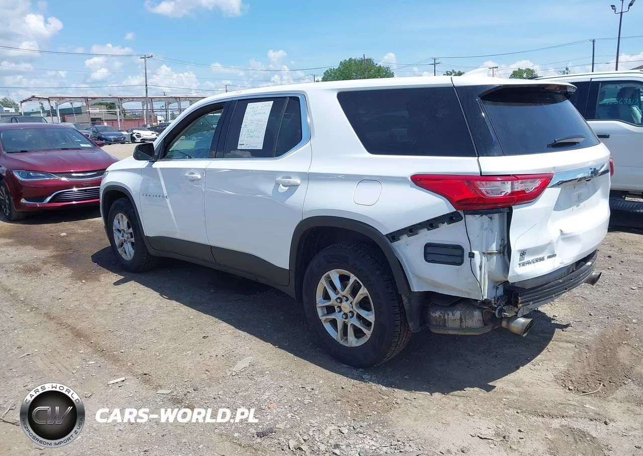 2021 Chevrolet Traverse Awd Ls VIN:1GNEVFKW6MJ159737 - 3