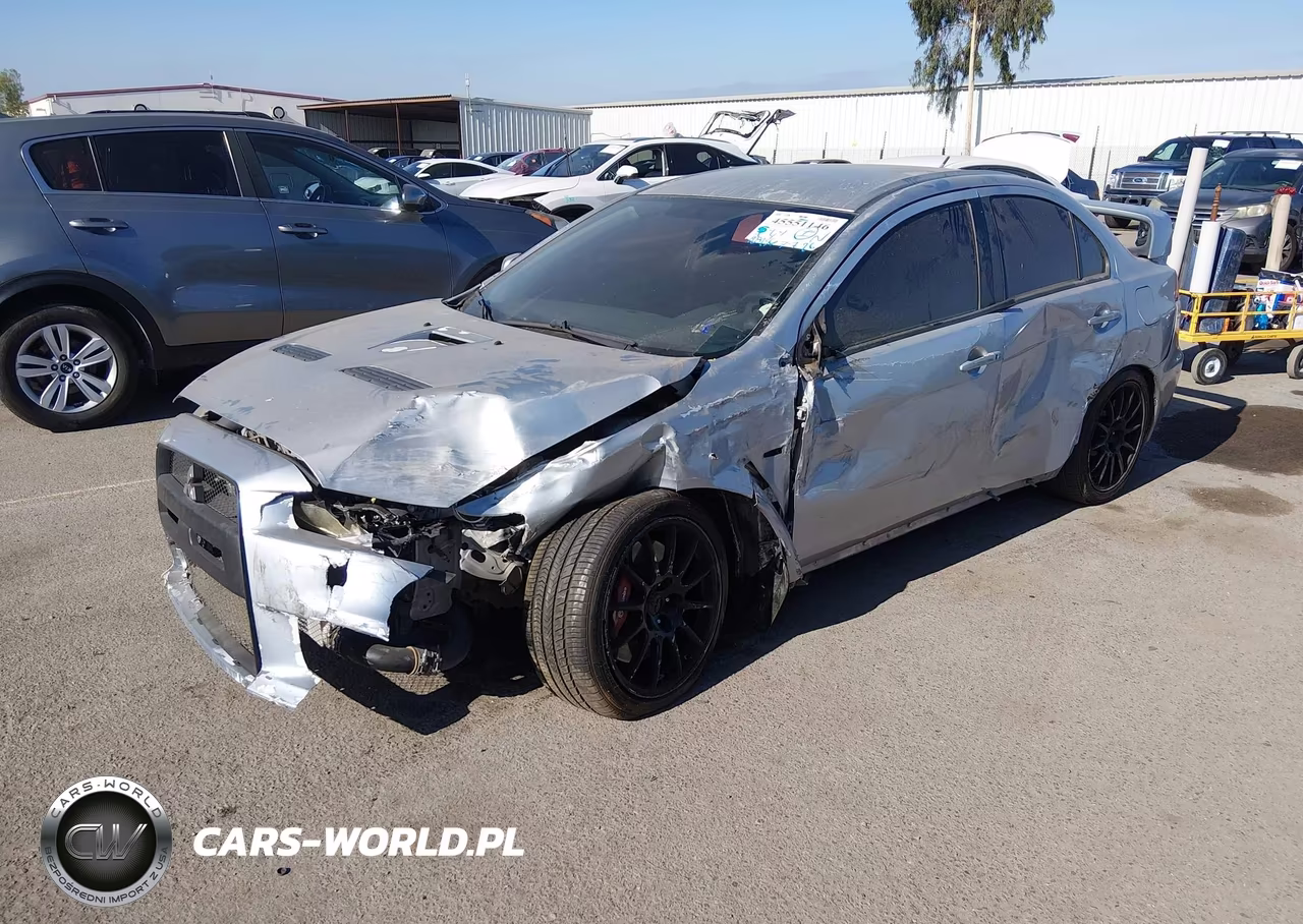 2008 Mitsubishi Lancer Evolution Gsr VIN:JA3AW86V88U049079 - 2