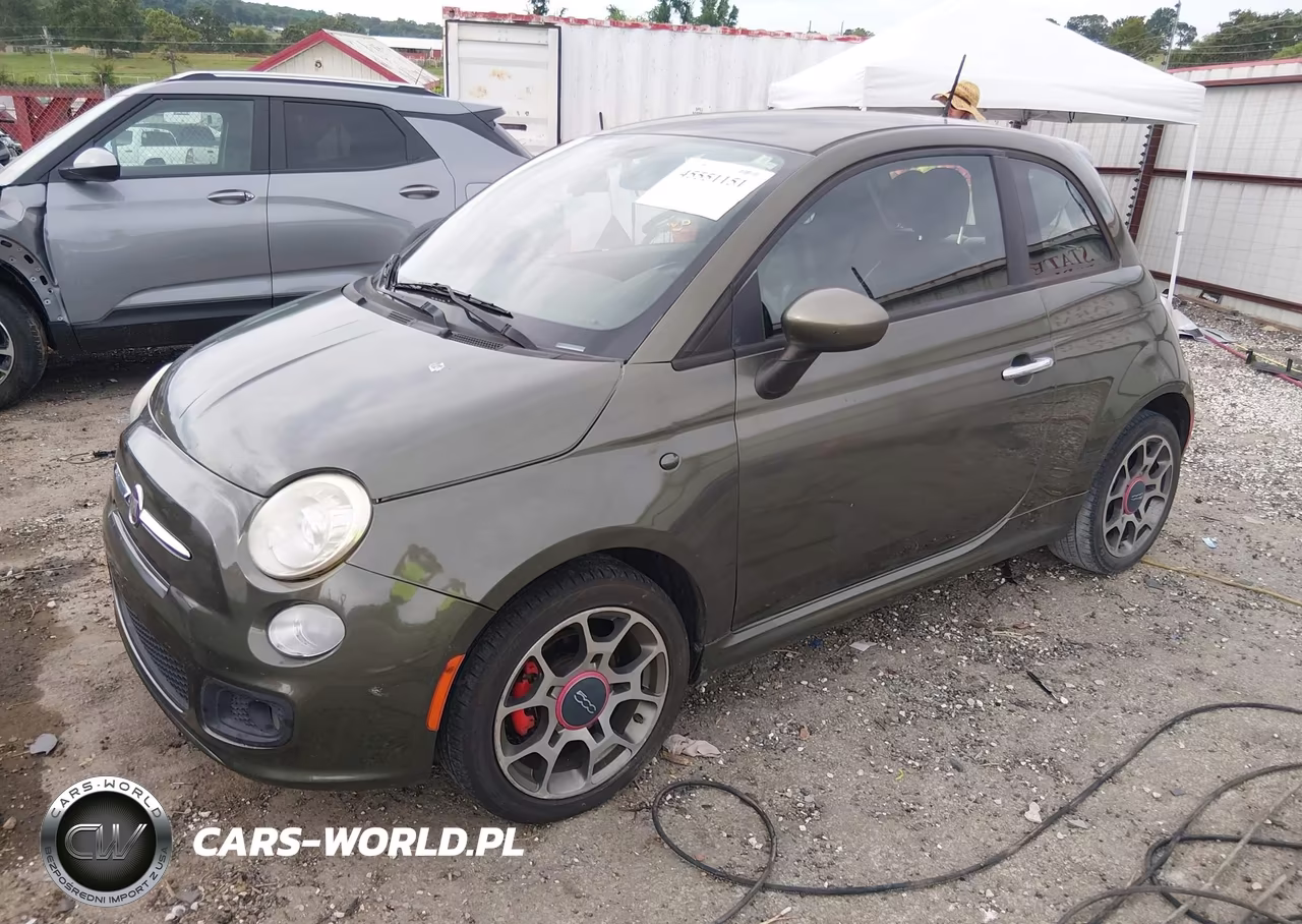 2012 Fiat 500 Sport VIN:3C3CFFBR1CT303679 - 2