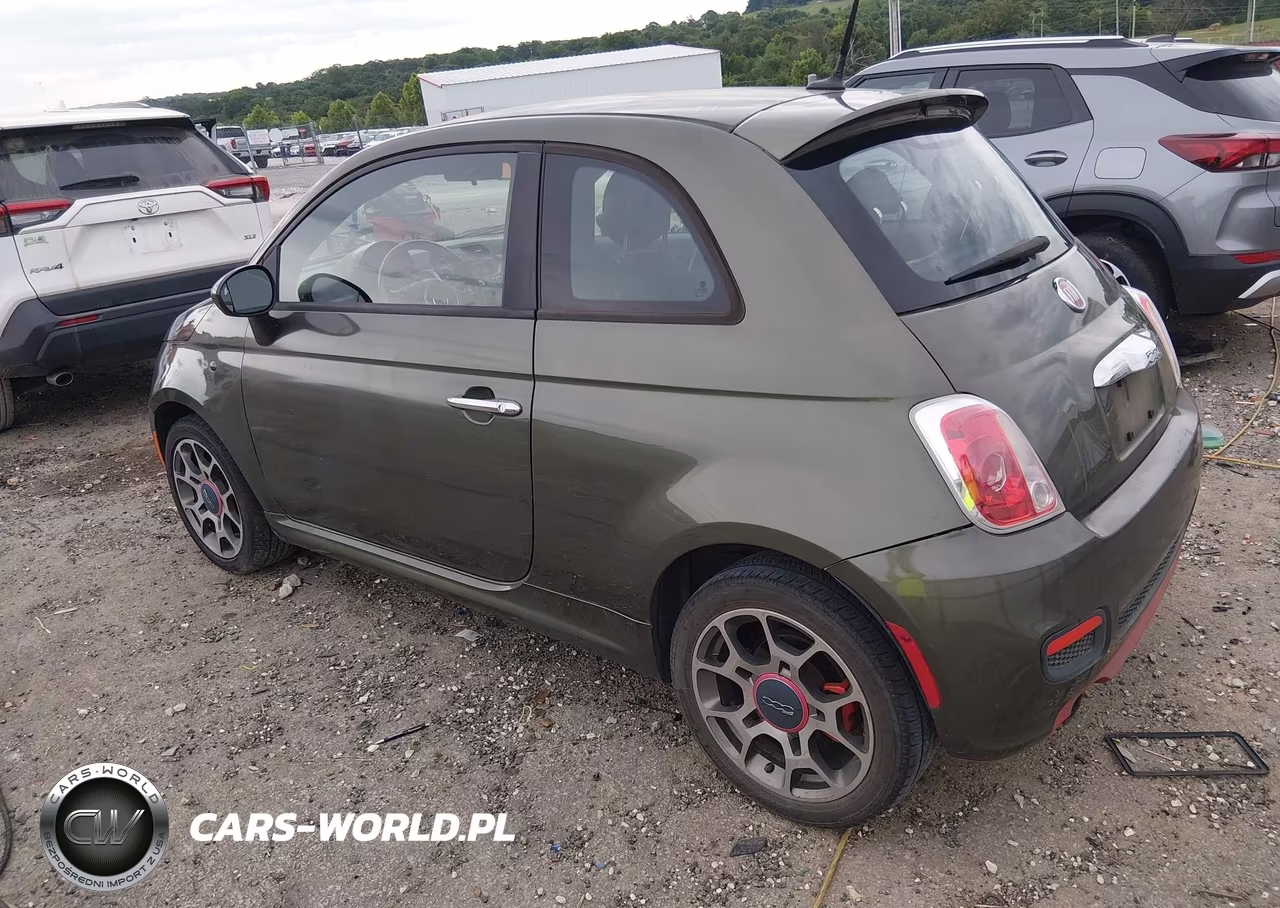 2012 Fiat 500 Sport VIN:3C3CFFBR1CT303679 - 3