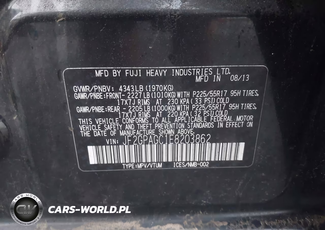 2014 Subaru Xv Crosstrek 2.0I Limited VIN:JF2GPAGC1E8203862 - 9