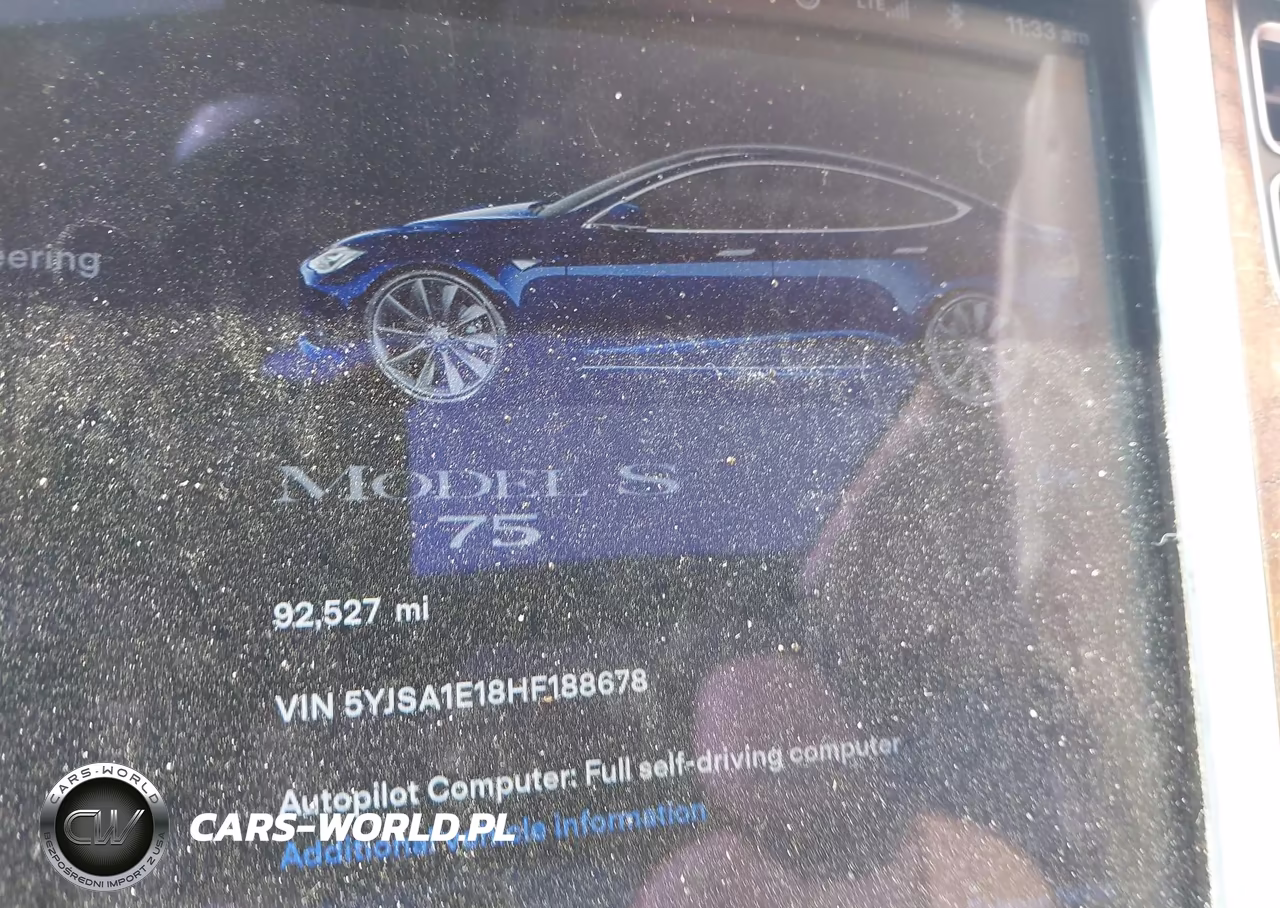 2017 Tesla Model S 60-75 VIN:5YJSA1E18HF188678 - 7