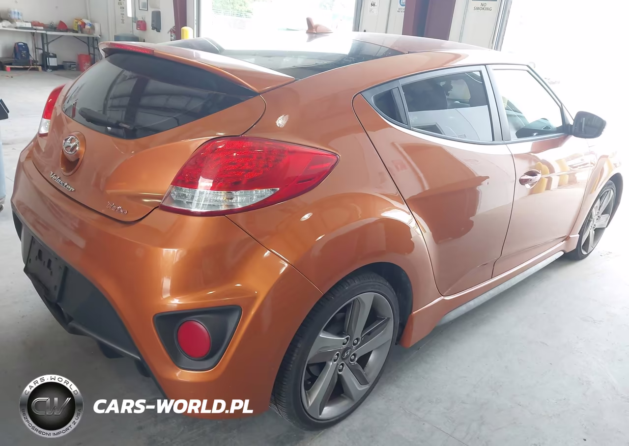 2013 Hyundai Veloster Turbo W-Black VIN:KMHTC6AE5DU132814 - 4
