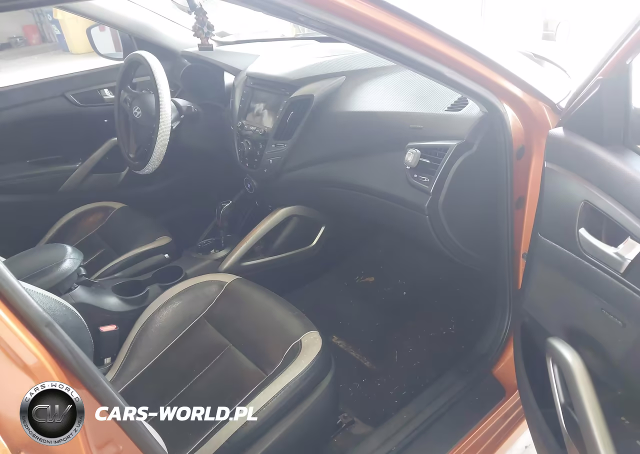 2013 Hyundai Veloster Turbo W-Black VIN:KMHTC6AE5DU132814 - 5
