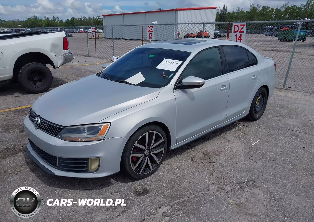 2012 Volkswagen Jetta Gli Autobahn VIN:3VW467AJ0CM463450 - 2