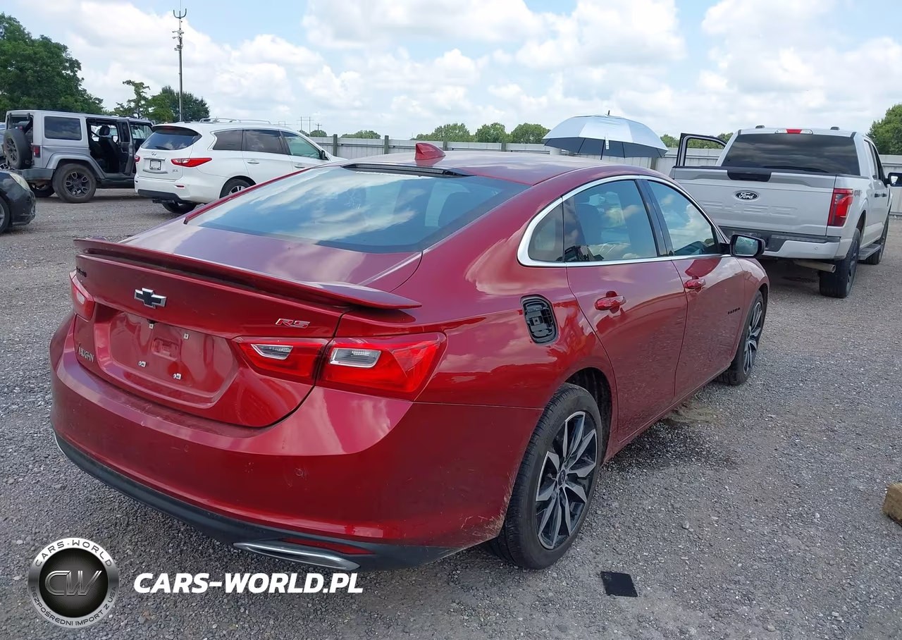 2025 Chevrolet Malibu Fwd Rs VIN:1G1ZG5ST2SF111519 - 4