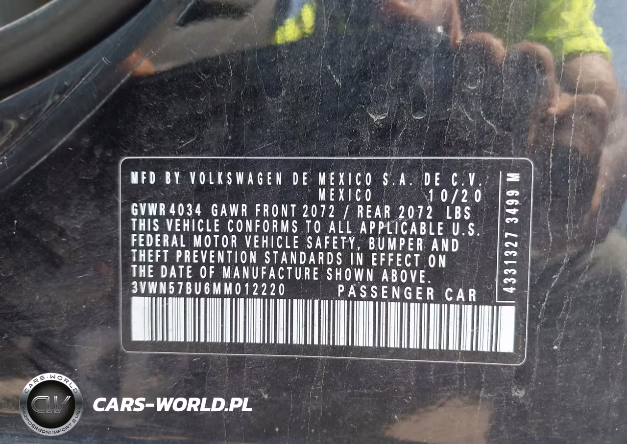 2021 Volkswagen Jetta 1.4T R-Line-1.4T S VIN:3VWN57BU6MM012220 - 9