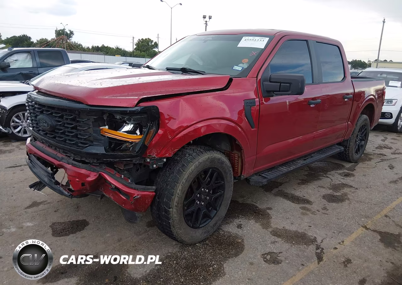 2024 Ford F-150 Stx VIN:1FTEW2K57RKE83240 - 2