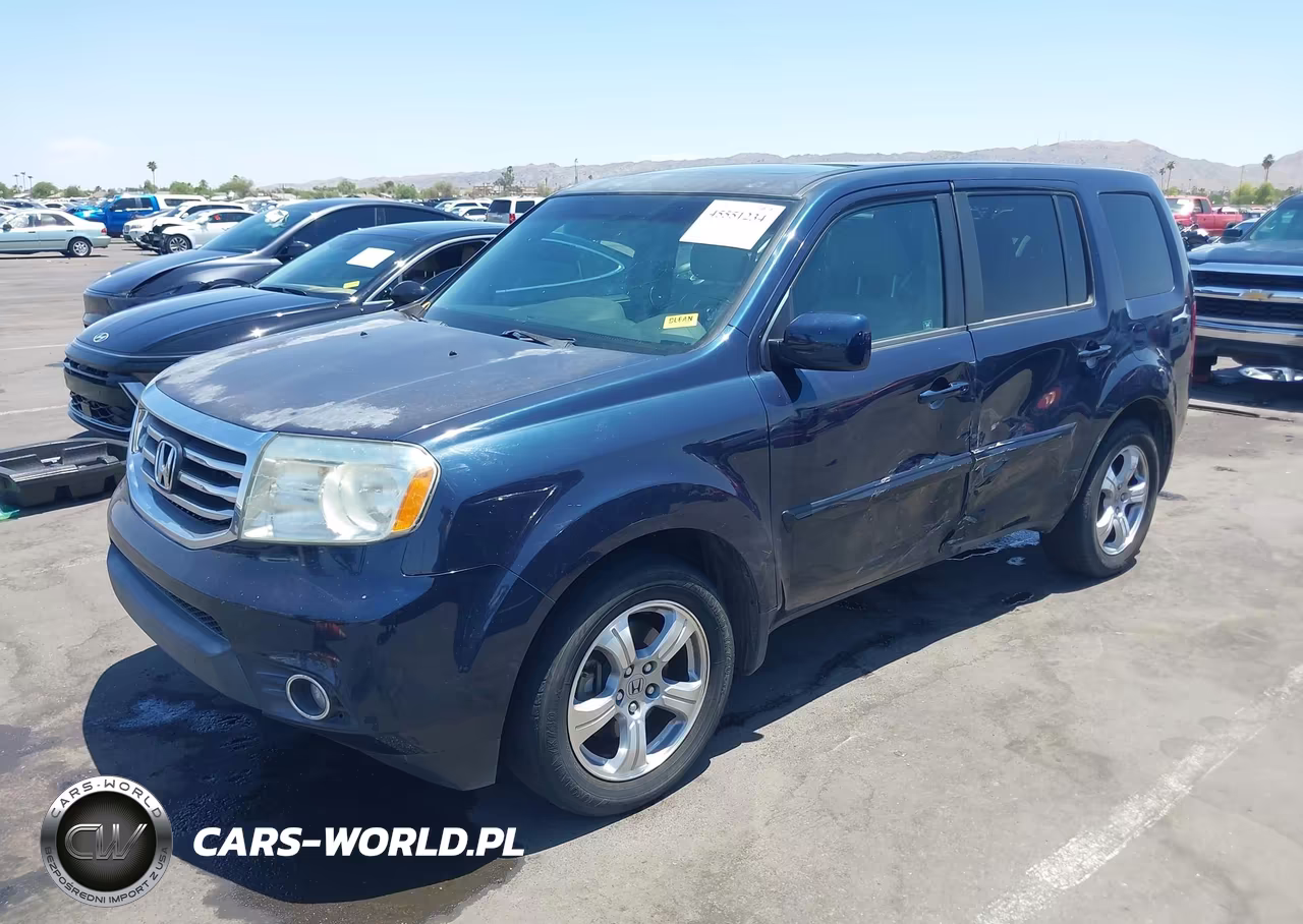2012 Honda Pilot Ex-L VIN:5FNYF4H6XCB055854 - 2
