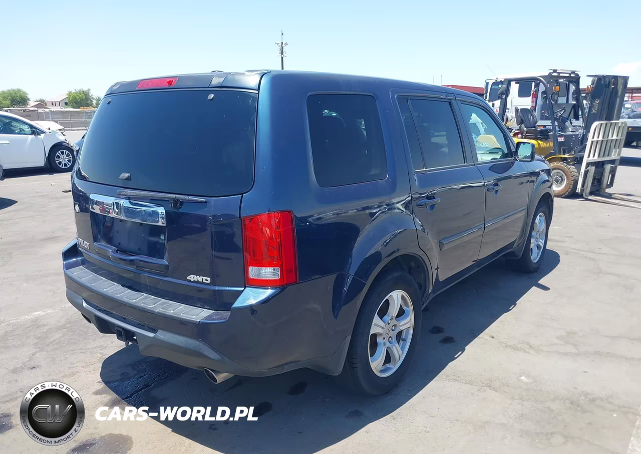 2012 Honda Pilot Ex-L VIN:5FNYF4H6XCB055854 - 4