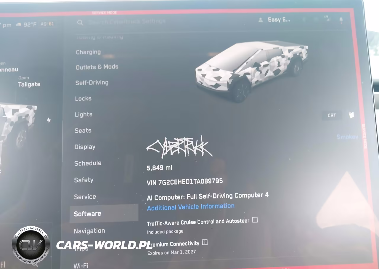 2026 Tesla Cybertruck Dual Motor All-Wheel Drive-Premium All-Wheel Drive VIN:7G2CEHED1TA089795 - 7